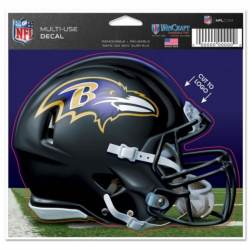 Baltimore Ravens Helmet - 4.5x5.75 Die Cut Ultra Decal