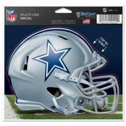 Dallas Cowboys Helmet - 4.5x5.75 Die Cut Ultra Decal
