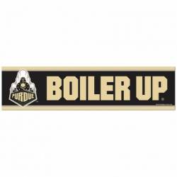 Purdue University Boilermakers Boiler Up Slogan - 3x12 Bumper Sticker Strip
