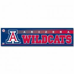 University Of Arizona Wildcats - 3x12 Bumper Sticker Strip