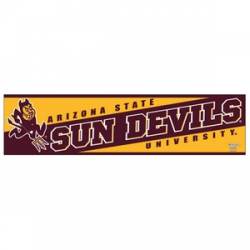 Arizona State University Sun Devils - 3x12 Bumper Sticker Strip