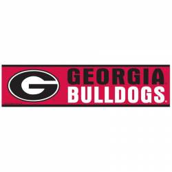 University Of Georgia Bulldogs - 3x12 Bumper Sticker Strip