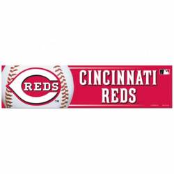 Cincinnati Reds - 3x12 Bumper Sticker Strip