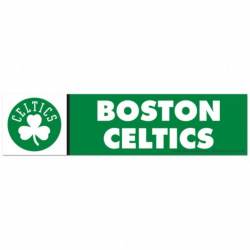 Boston Celtics - 3x12 Bumper Sticker Strip