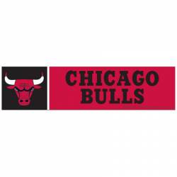 Chicago Bulls - 3x12 Bumper Sticker Strip