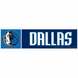 Dallas Mavericks - 3x12 Bumper Sticker Strip