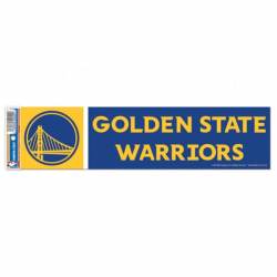 Golden State Warriors - 3x12 Bumper Sticker Strip