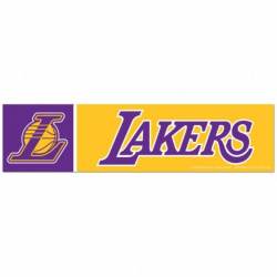 Los Angeles Lakers - 3x12 Bumper Sticker Strip