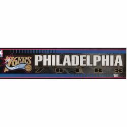 Philadelphia 76ers - 3x12 Bumper Sticker Strip