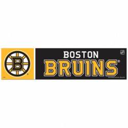 Boston Bruins - 3x12 Bumper Sticker Strip