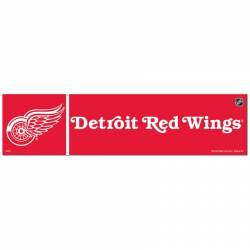 Detroit Red Wings - 3x12 Bumper Sticker Strip