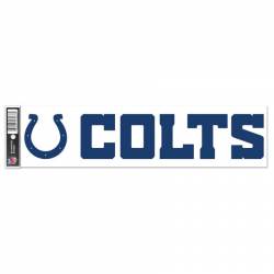 Indianapolis Colts 2020 Logo - 3x12 Bumper Sticker Strip