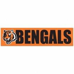 Cincinnati Bengals - 3x12 Bumper Sticker Strip