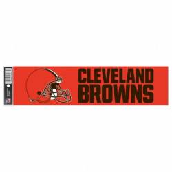 Cleveland Browns - 3x12 Bumper Sticker Strip