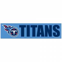 Tennessee Titans - 3x12 Bumper Sticker Strip