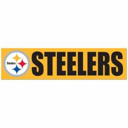Pittsburgh Steelers - 3x12 Bumper Sticker Strip