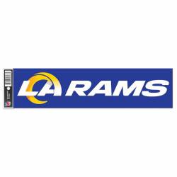 Los Angeles Rams 2020 Logo - 3x12 Bumper Sticker Strip