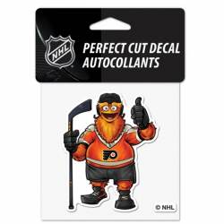 Philadelphia Flyers Mascot Gritty - 4x4 Die Cut Decal