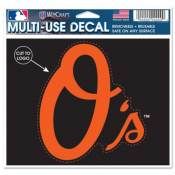 Baltimore Orioles O's Logo - 4.5x5.75 Die Cut Ultra Decal