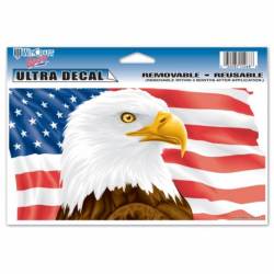 American Flag With Eagle - 4x8 Ultra Decal