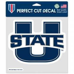 Utah State University Aggies - 8x8 Full Color Die Cut Decal
