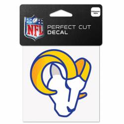 Los Angeles Rams Head 2020 Logo - 4x4 Die Cut Decal