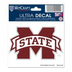 Mississippi State University Bulldogs - 3x4 Ultra Decal