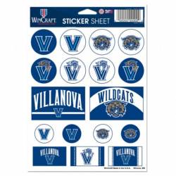 Villanova University Wildcats - 5x7 Sticker Sheet