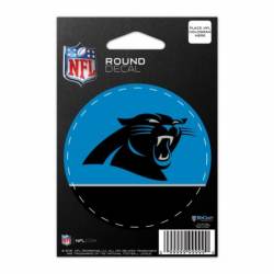 Carolina Panthers - 3x3 Round Vinyl Sticker