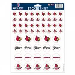 University Of Louisville Cardinals - 8.5x11 Sticker Sheet
