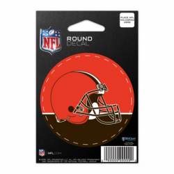 Cleveland Browns - 3x3 Round Vinyl Sticker