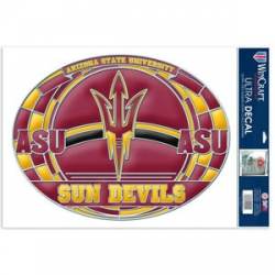 Arizona State University Sun Devils - Stained Glass 11x17 Ultra Decal