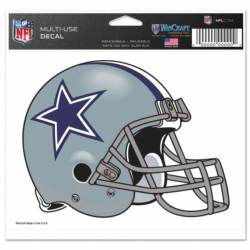 Dallas Cowboys Helmet - 5x6 Ultra Decal