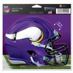 Minnesota Vikings Helmet - 4.5x5.75 Die Cut Ultra Decal
