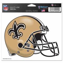 New Orleans Saints Helmet - 5x6 Ultra Decal