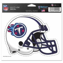 Tennessee Titans White Helmet - 5x6 Ultra Decal