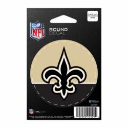 New Orleans Saints - 3x3 Round Vinyl Sticker