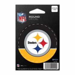 Pittsburgh Steelers - 3x3 Round Vinyl Sticker