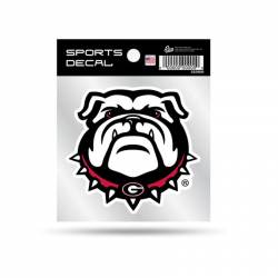 University Of Georgia Bulldogs Logo - 4x4 Vinyl Sticker