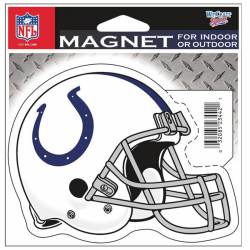 Indianapolis Colts Helmet - 4.5" Die Cut Logo Magnet