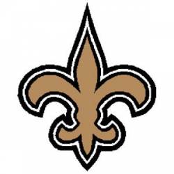 New Orleans Saints - 3x3 Reflective Decal
