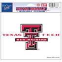 Texas Tech University Red Raiders Script Logo - 5x6 Ultra Decal