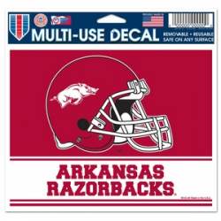 University Of Arkansas Razorbacks Football - 5x6 Ultra Decal
