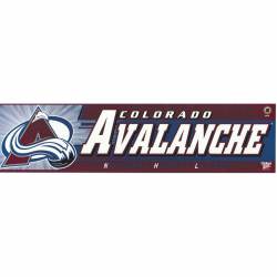 Colorado Avalanche Logo - 3x12 Bumper Sticker Strip