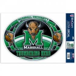 Marshall University Thundering Herd - Stained Glass 11x17 Ultra Decal
