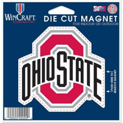 Ohio State University Buckeyes - 4.5" Die Cut Logo Magnet
