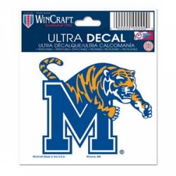 University Of Memphis Tigers - 3x4 Ultra Decal