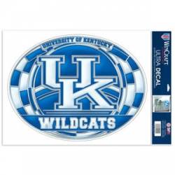 University Of Kentucky Wildcats - Stained Glass 11x17 Ultra Decal