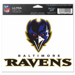Baltimore Ravens Head - 5x6 Ultra Decal