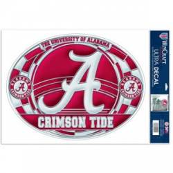 University of Alabama Crimson Tide - Stained Glass 11x17 Ultra Decal